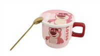 Lotso Ceramic Cup with Lid and Spoon 3