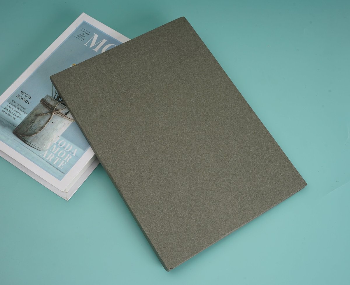 Luxury Notebook - Grey Cover - MIDI