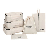 Luxury Travel Packing Cubes - 7pcs Set - MIDI