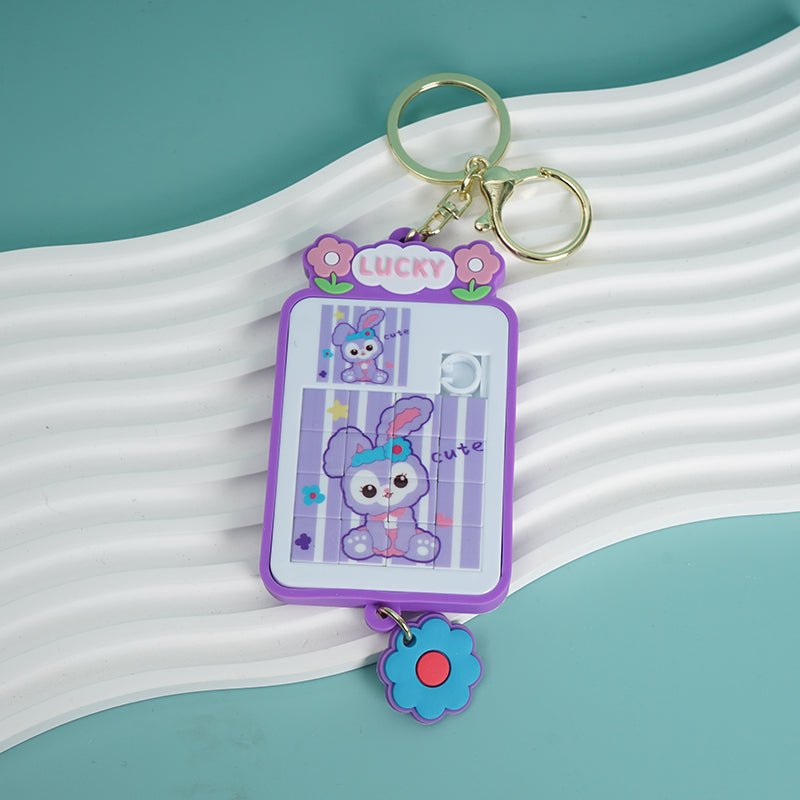 Meimei Cat and Gopher Machine Keychain - MIDI