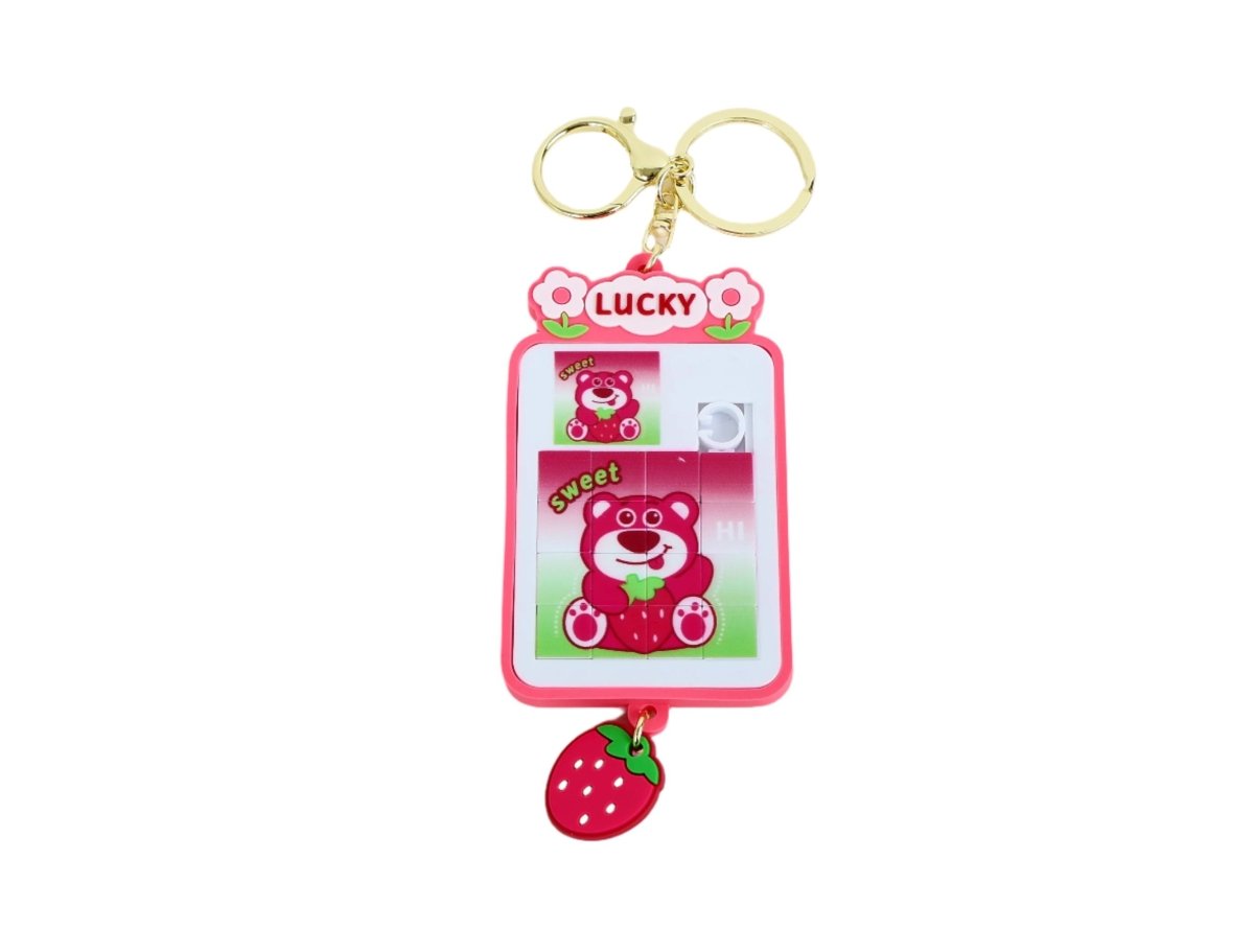 Meimei Cat and Gopher Machine Keychain - MIDI
