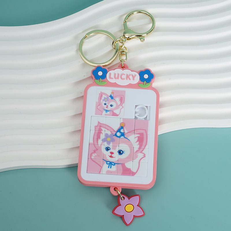 Meimei Cat and Gopher Machine Keychain - MIDI