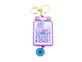 Meimei Cat and Gopher Machine Keychain - MIDI