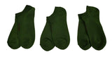 Men's Green Athletic Socks - 6 Pack - MIDI