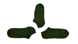 Men's Green Athletic Socks - 6 Pack - MIDI