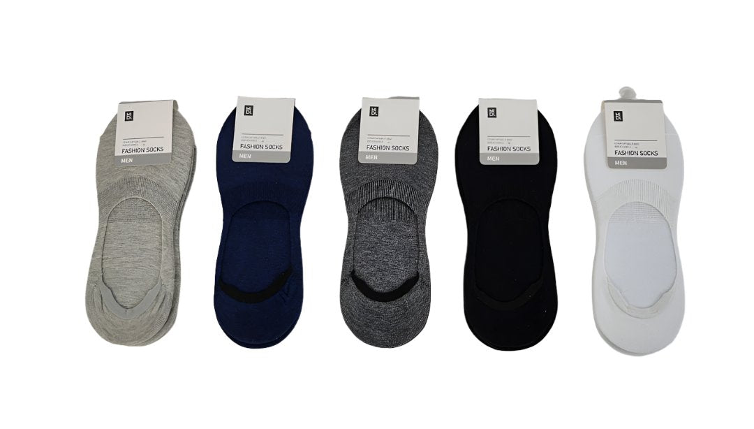 Men's Invisible Socks - 3 Pairs - MIDI