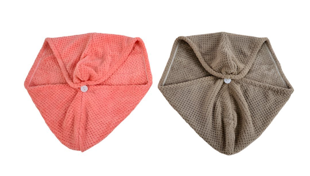 Microfiber hair - drying cap\Mixed - MIDI
