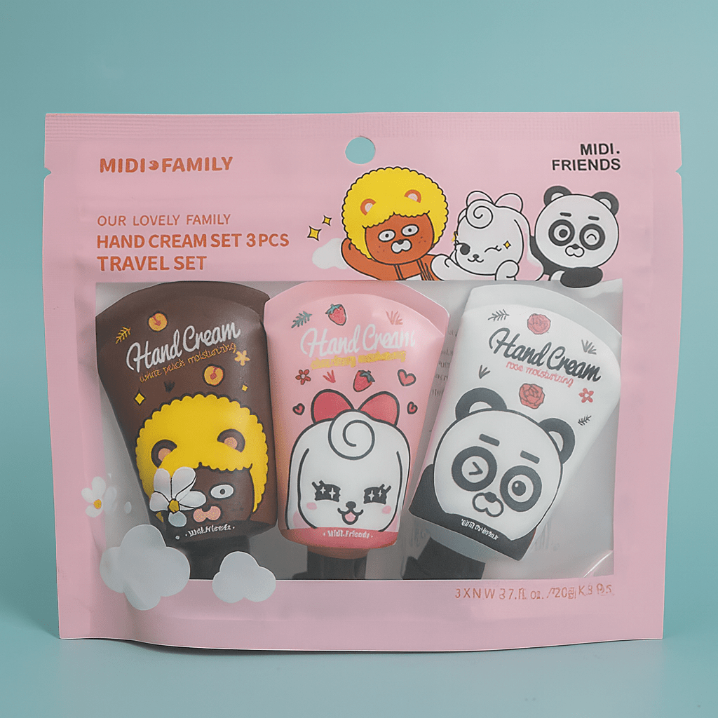 MIDI Friends Hand Cream Travel Set (3pcs) - MIDI