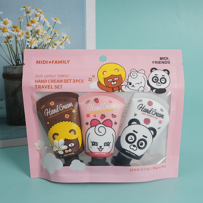 MIDI Friends Hand Cream Travel Set (3pcs) - MIDI