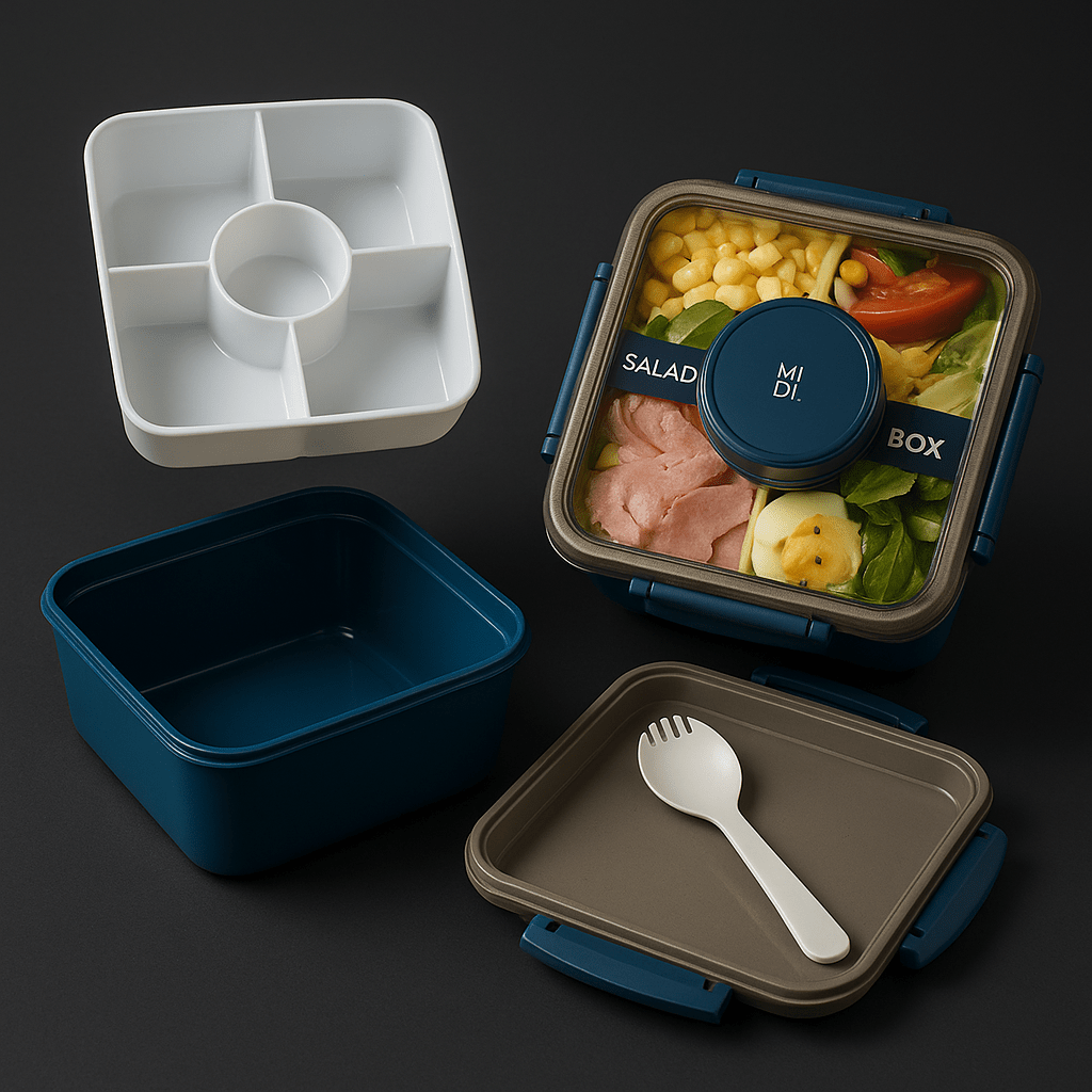 MIDI Square Food Container - MIDI