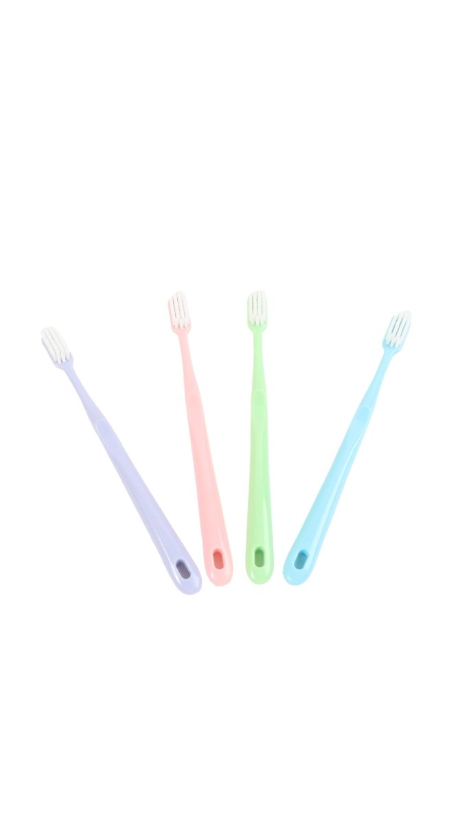 MIDI Toothbrushes (4 Pack) - Pastel Colors - MIDI