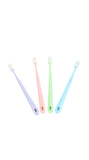MIDI Toothbrushes (4 Pack) - Pastel Colors - MIDI