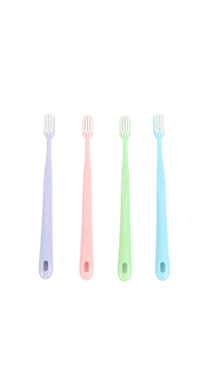 MIDI Toothbrushes (4 Pack) - Pastel Colors - MIDI