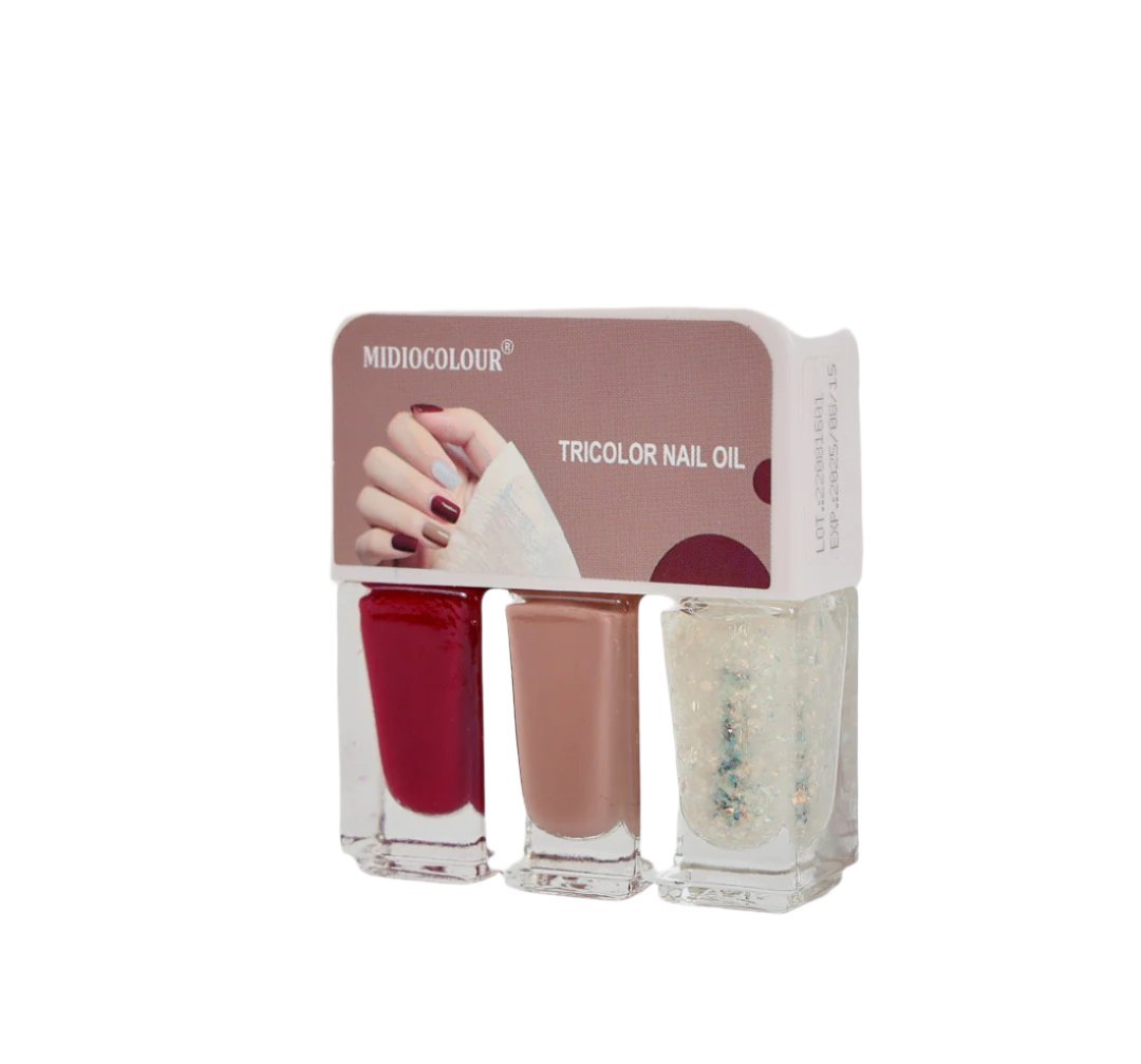 Midiocolour Tricolor Nail Oil Set - MIDI