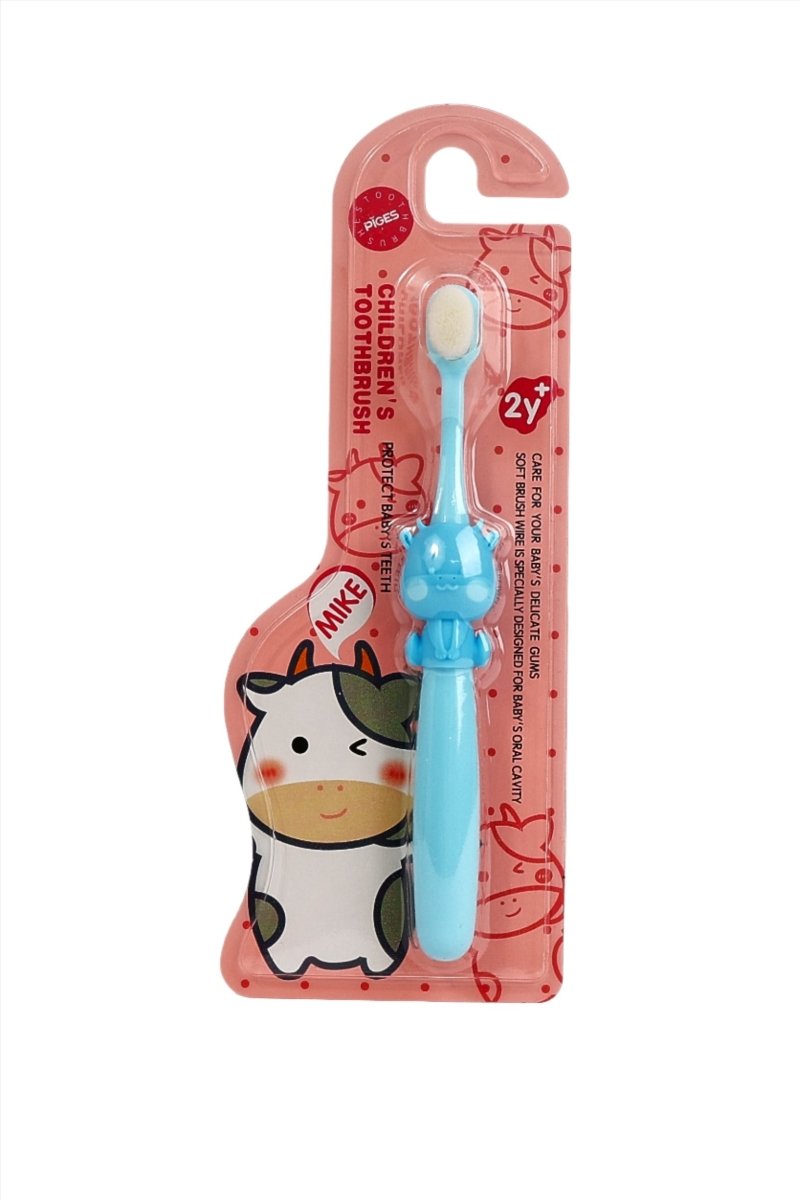 Pack of 4 Cute Calf Kids Soft Toothbrushes