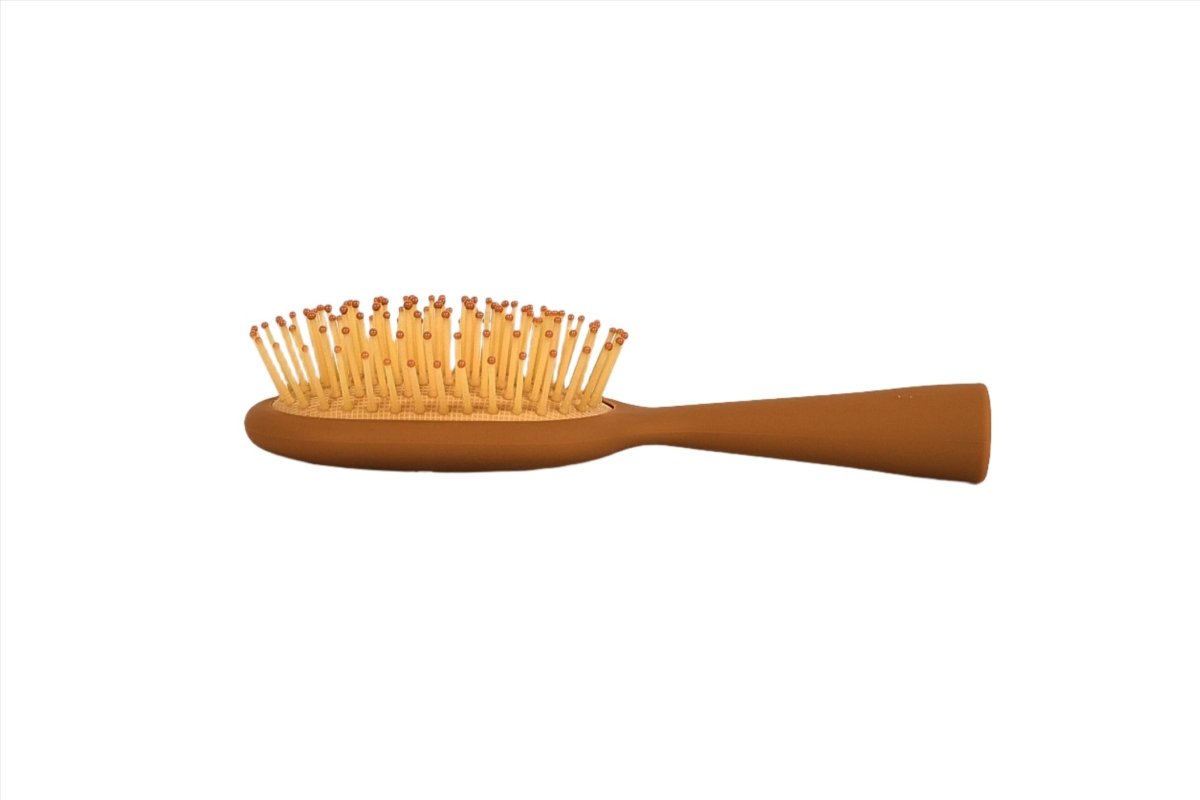 Milk tea bear vertical massage comb/mixed - MIDI
