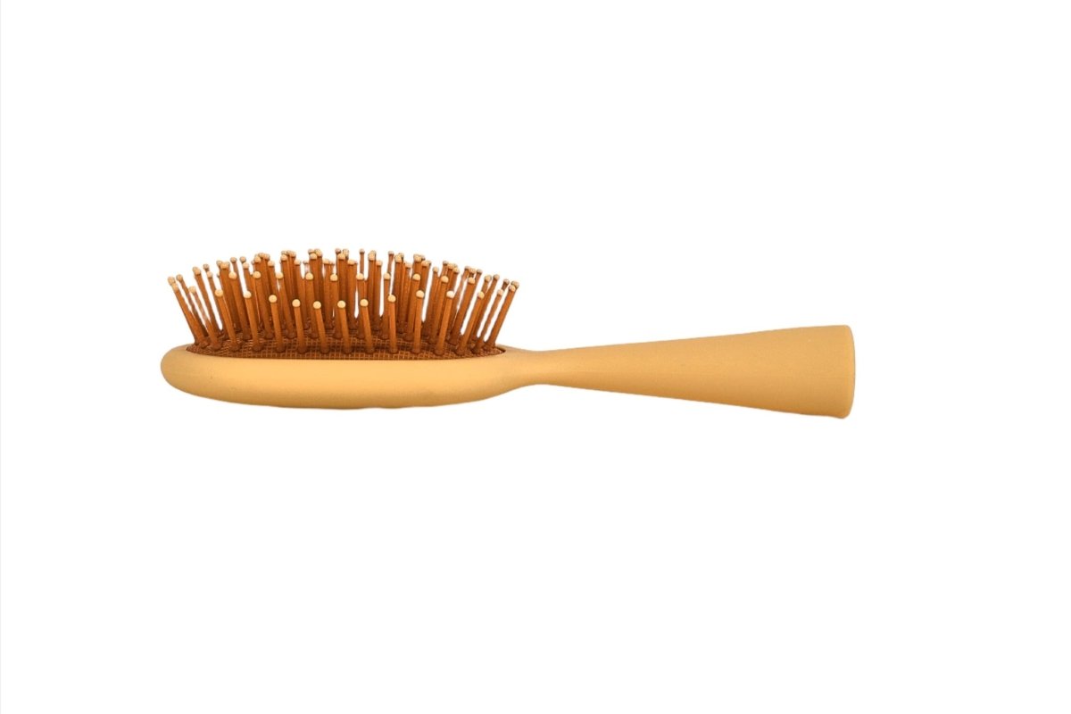 Milk tea bear vertical massage comb/mixed - MIDI