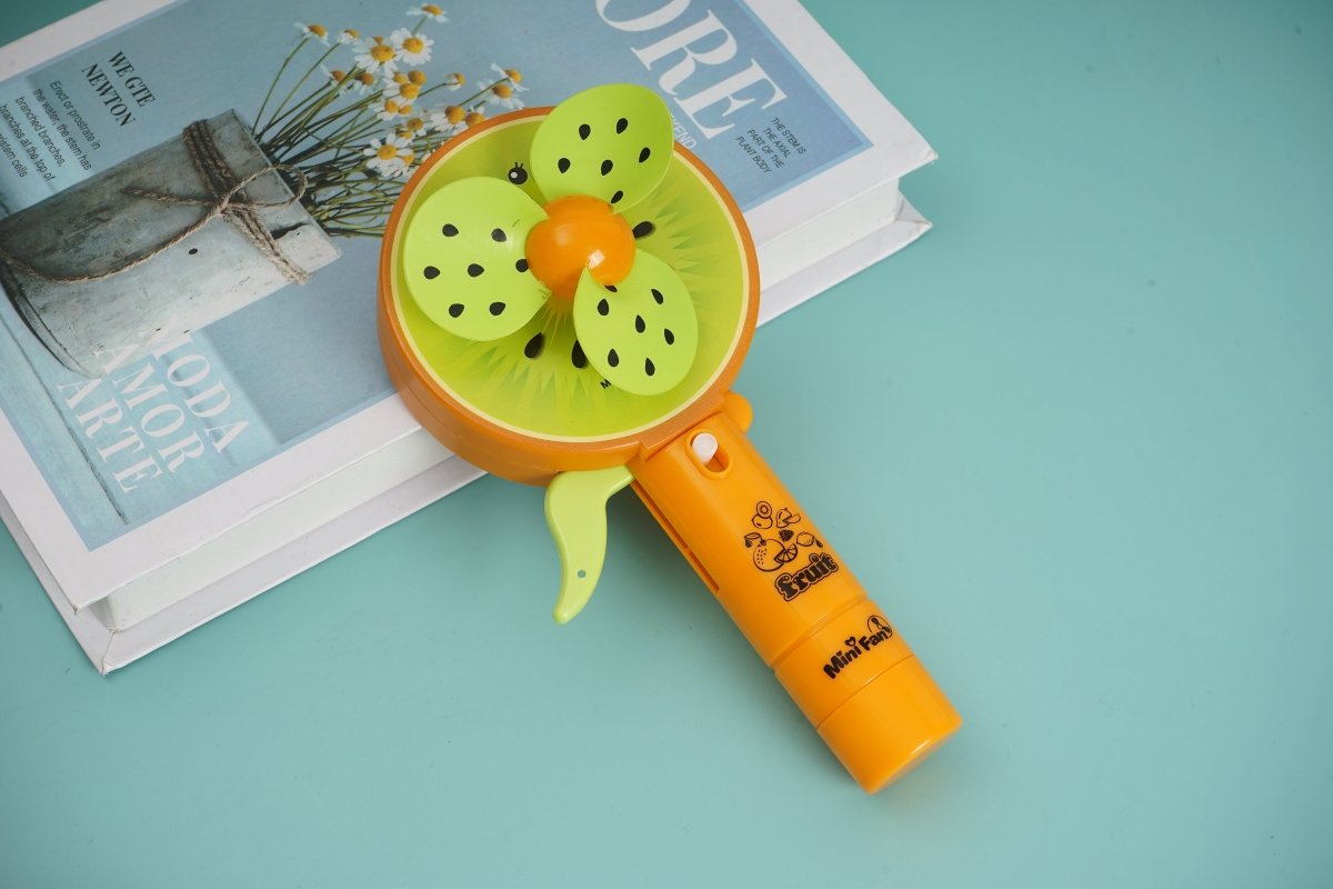 Mini Kiwi Handheld Fan - Fun for Kids - MIDI