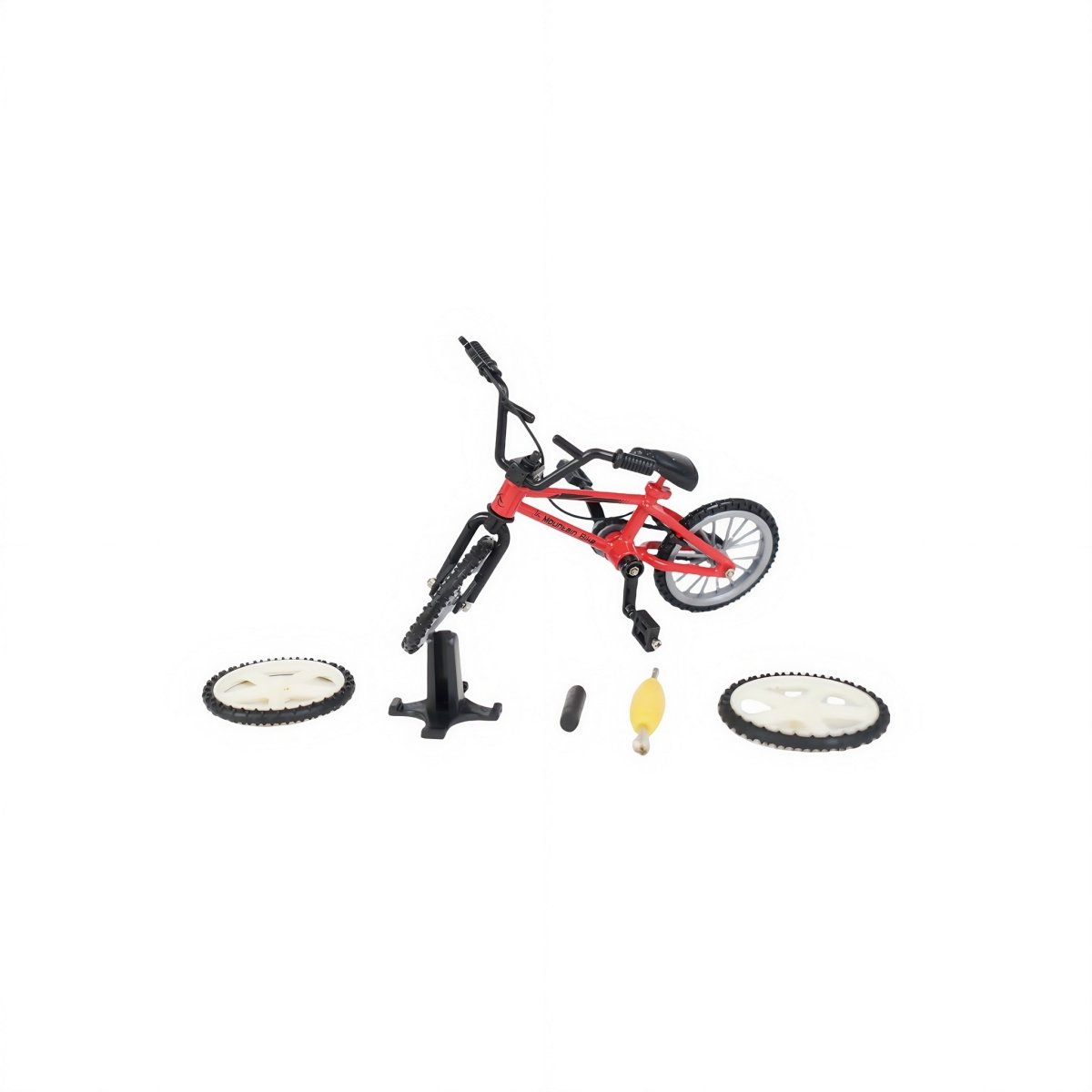 Mini Red BMX Finger Bike Set - MIDI