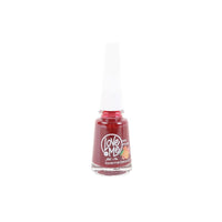 Rose brown nail polish bottle with Love Me logo and clear brush cap.