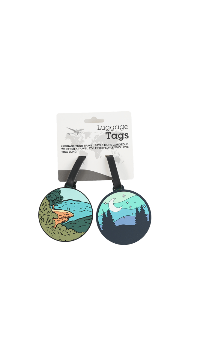 Nature - Themed Luggage Tags Set - MIDI