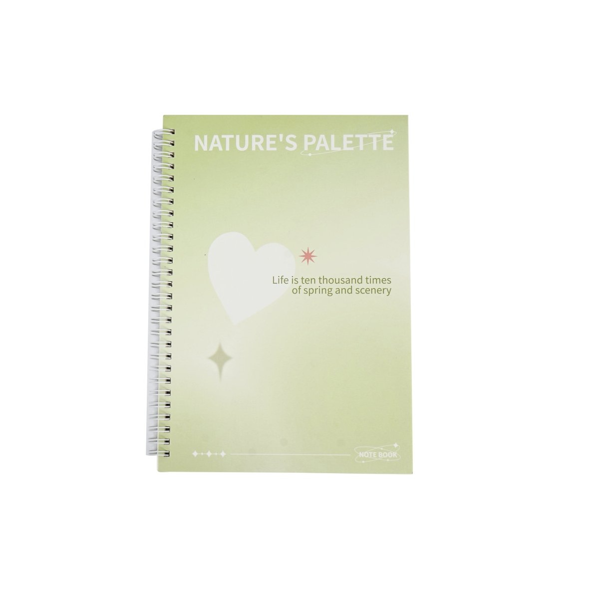 Nature's Palette Spiral Notebook - MIDI