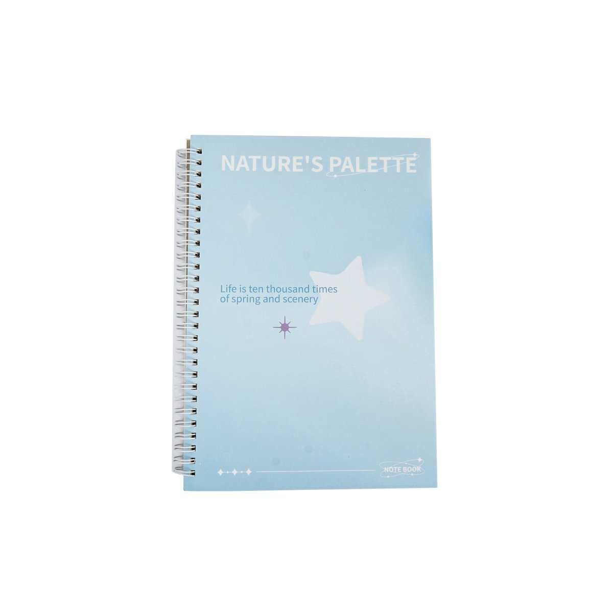Nature's Palette Spiral Notebook - MIDI