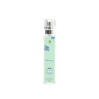 Naughty Bear women's perfume bottle, pale green with silver spray top and bear label