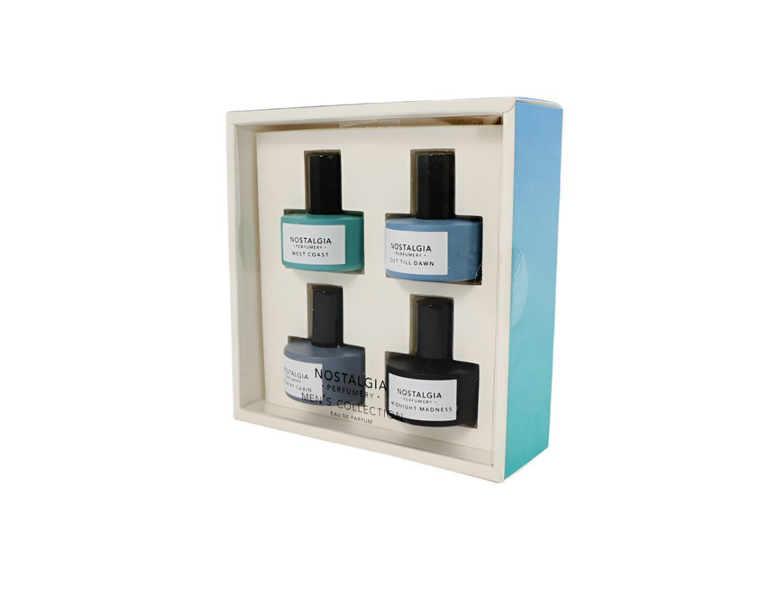 Nostalgia Men’s Perfume Collection – 4 x 15ml Set - MIDI
