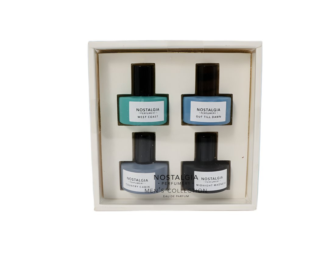 Nostalgia Men’s Perfume Collection – 4 x 15ml Set - MIDI
