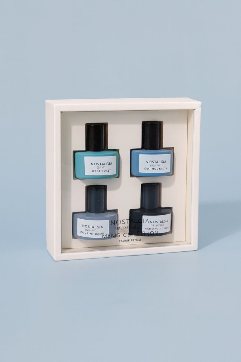 Nostalgia Men’s Perfume Collection – 4 x 15ml Set - MIDI
