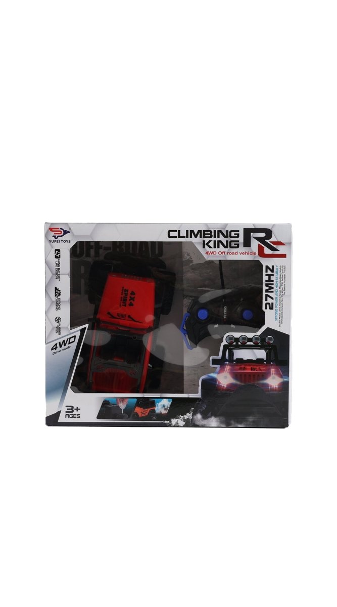 Retail box for RC Jeep remote control car set with vehicle and controller
