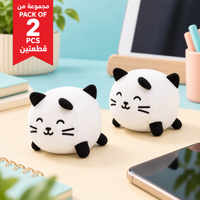 Pack of 2 Cute Cat Plush Screen Cleaners lifestyle design