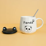 Panda Ceramic Mug with Spoon - MIDI