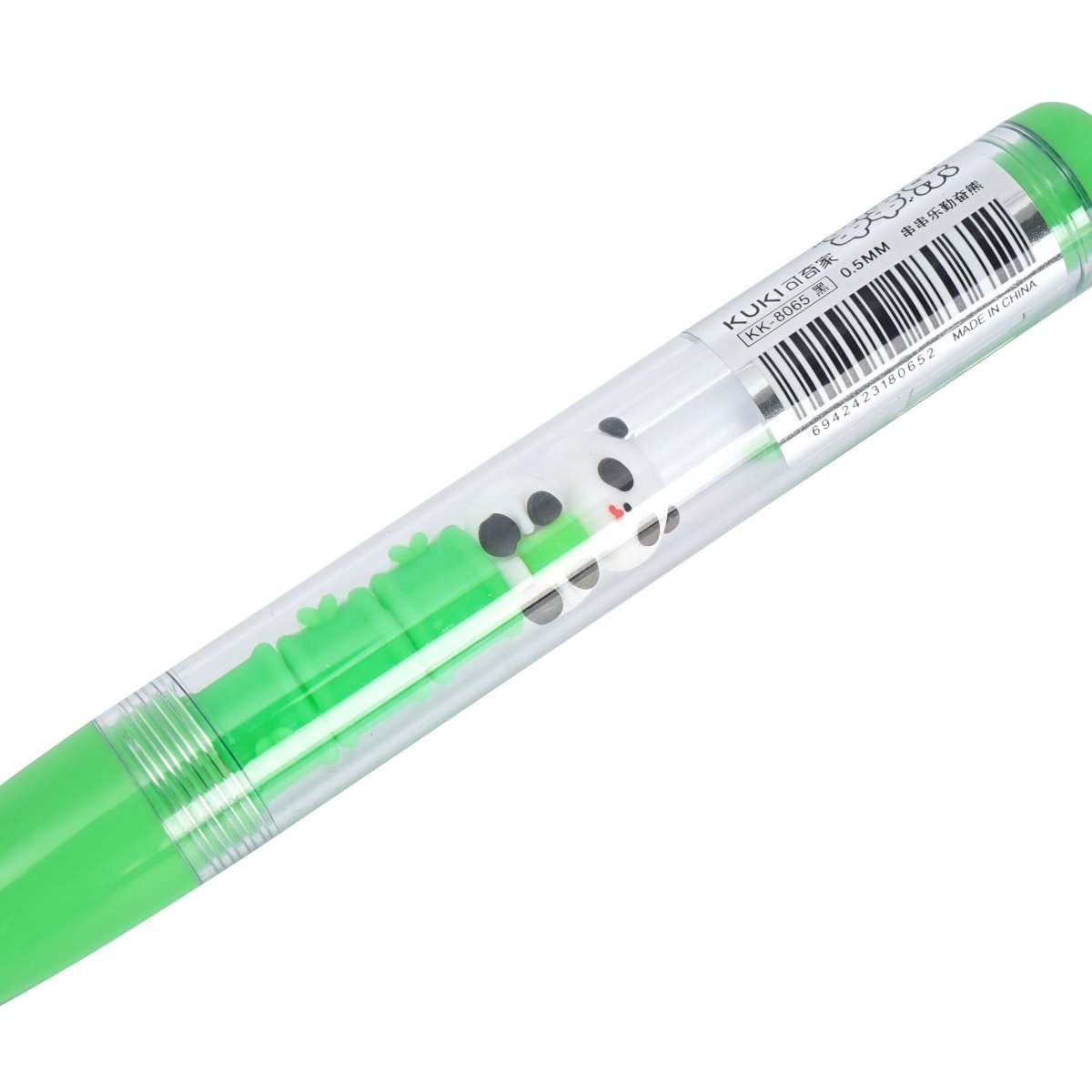Panda Pen - Green - Fun & Unique Design - MIDI