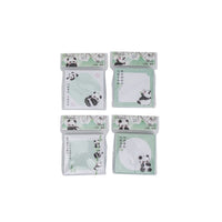 Assorted panda sticky note packs, mint designs, 90 pcs per pack