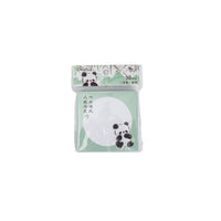 Mint panda sticky note pack with large circle panda illustration and 90 pcs