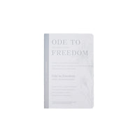 A5 lined notebook, light cover titled 'ODE TO FREEDOM'.