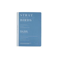 B5 notebook, blue cover with 'BIRDS' title in white