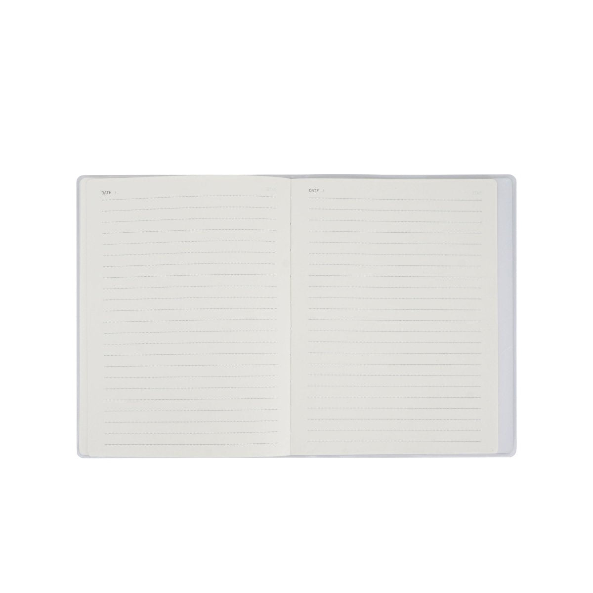 Pastel notes Matte rubber cover book A5/ mixed - MIDI