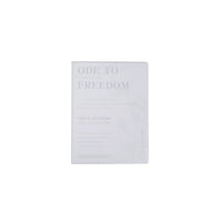 Pastel notes Matte rubber cover book A5/ mixed - MIDI