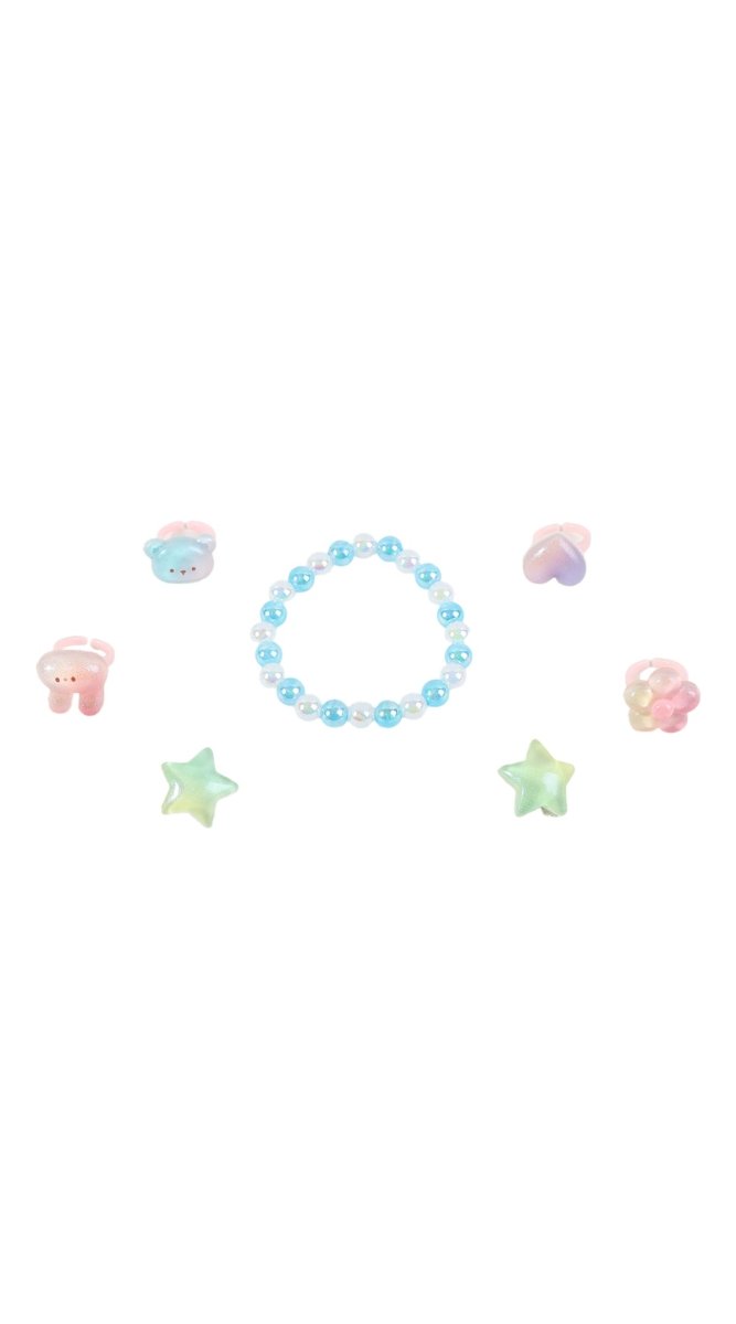 Paw Print Jewelry Set for Kids - MIDI