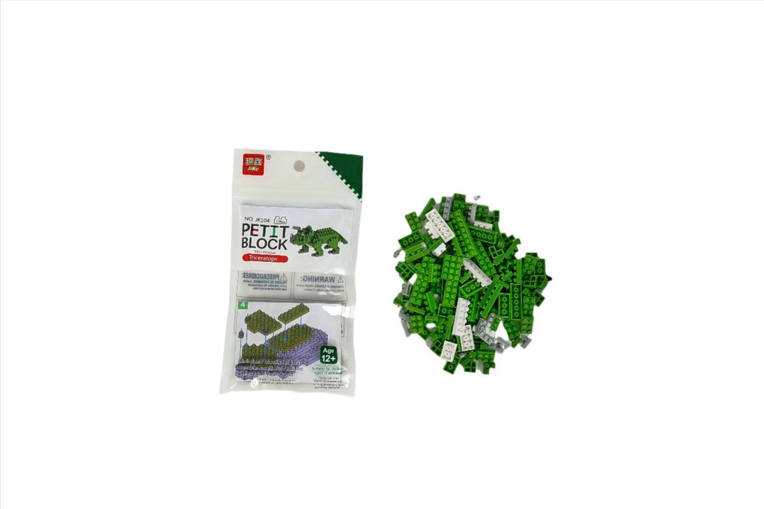 Petit Block Building Bricks (124 pcs) - MIDI