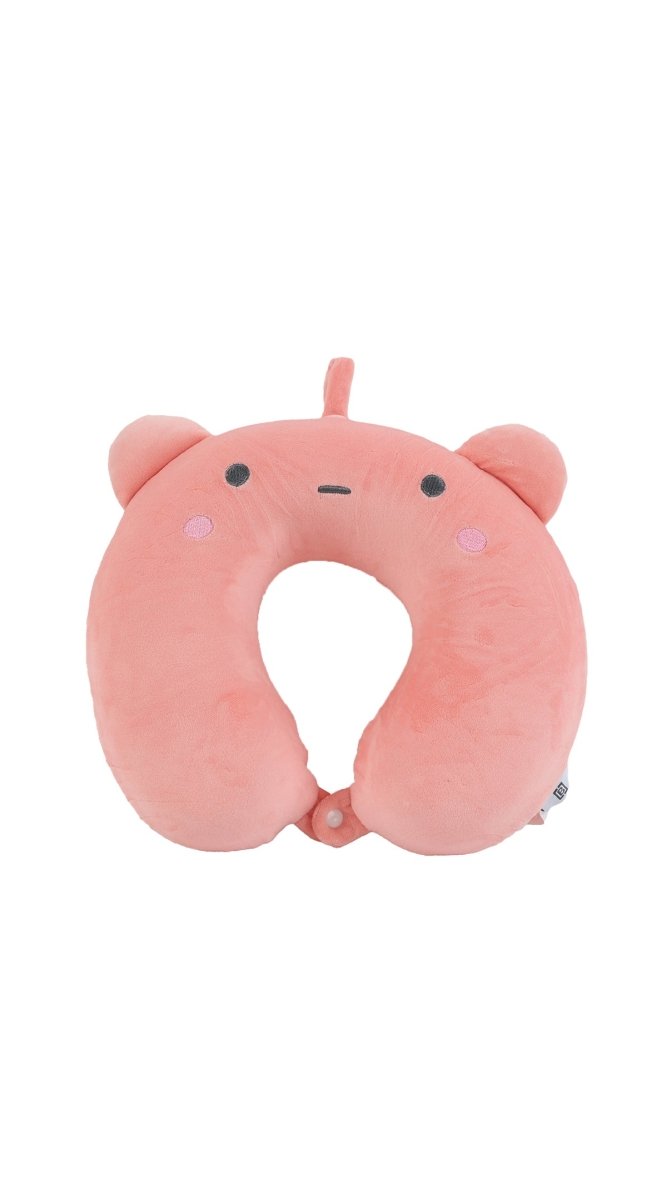 Pink Bear Travel Pillow - MIDI