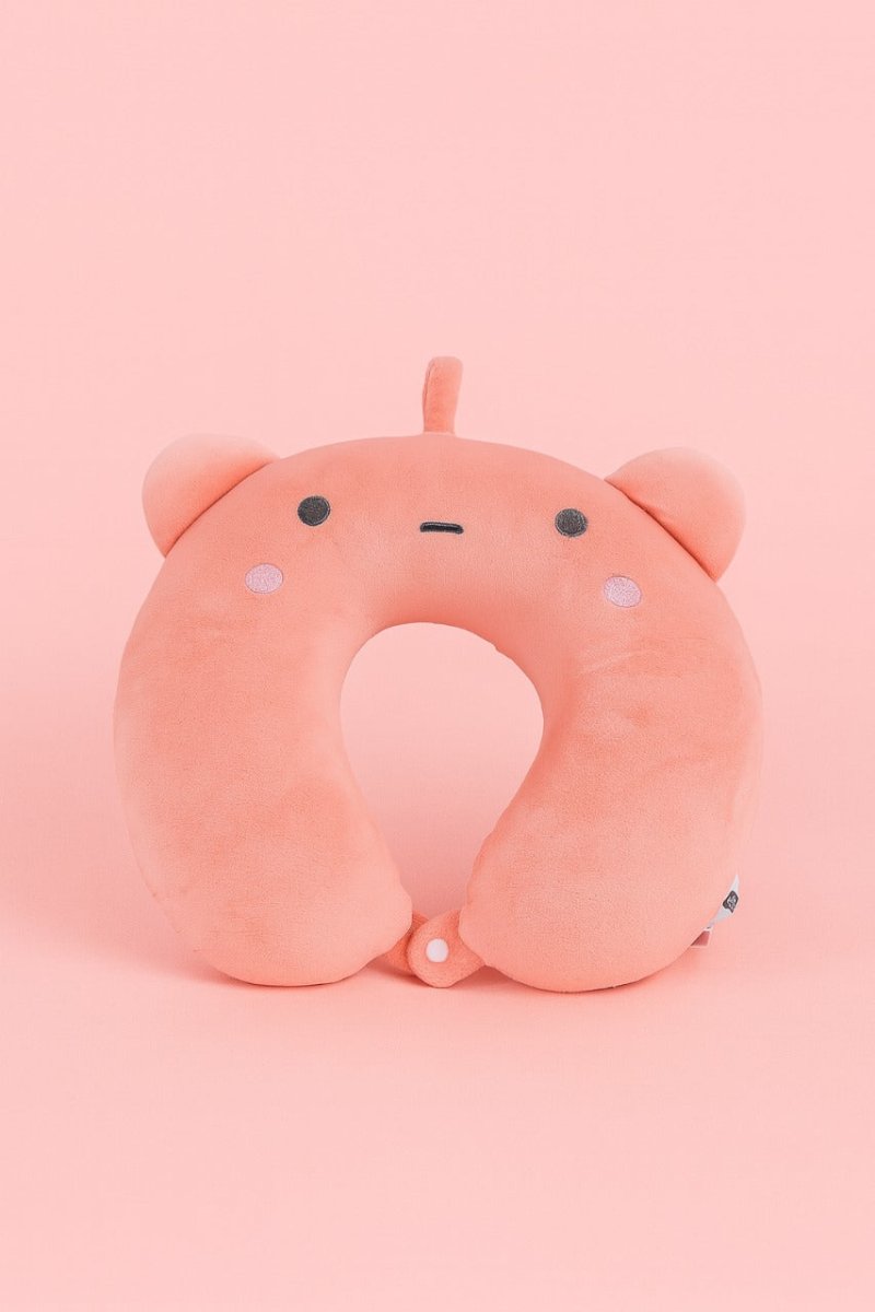 Pink Bear Travel Pillow - MIDI