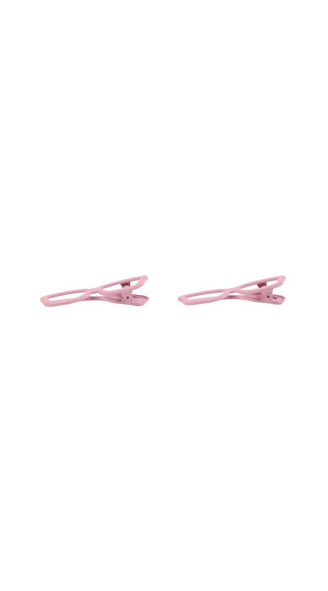 Pink Eyeglass Designed Hair Clip 4