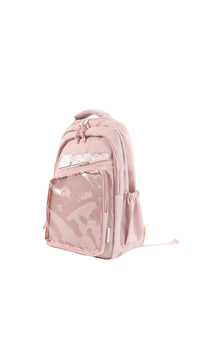 Pink Kids Backpack - Stylish Design - MIDI