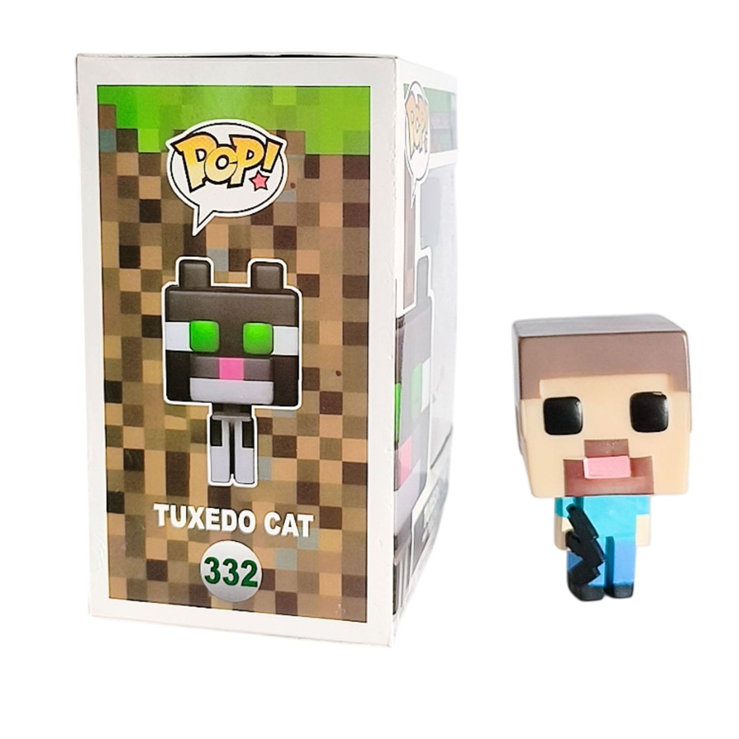 Funko Pop Tuxedo Cat Minecraft Figure #332 2