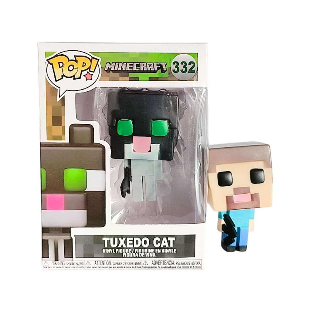 Funko Pop Tuxedo Cat Minecraft Figure #332 1