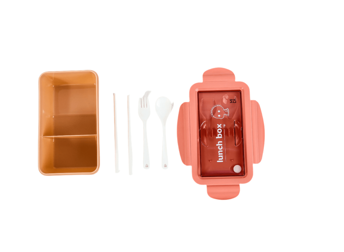 Portable Lunch Box with Cutlery - MIDI